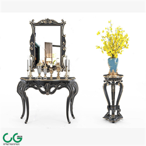European classical paint dresser 3d model